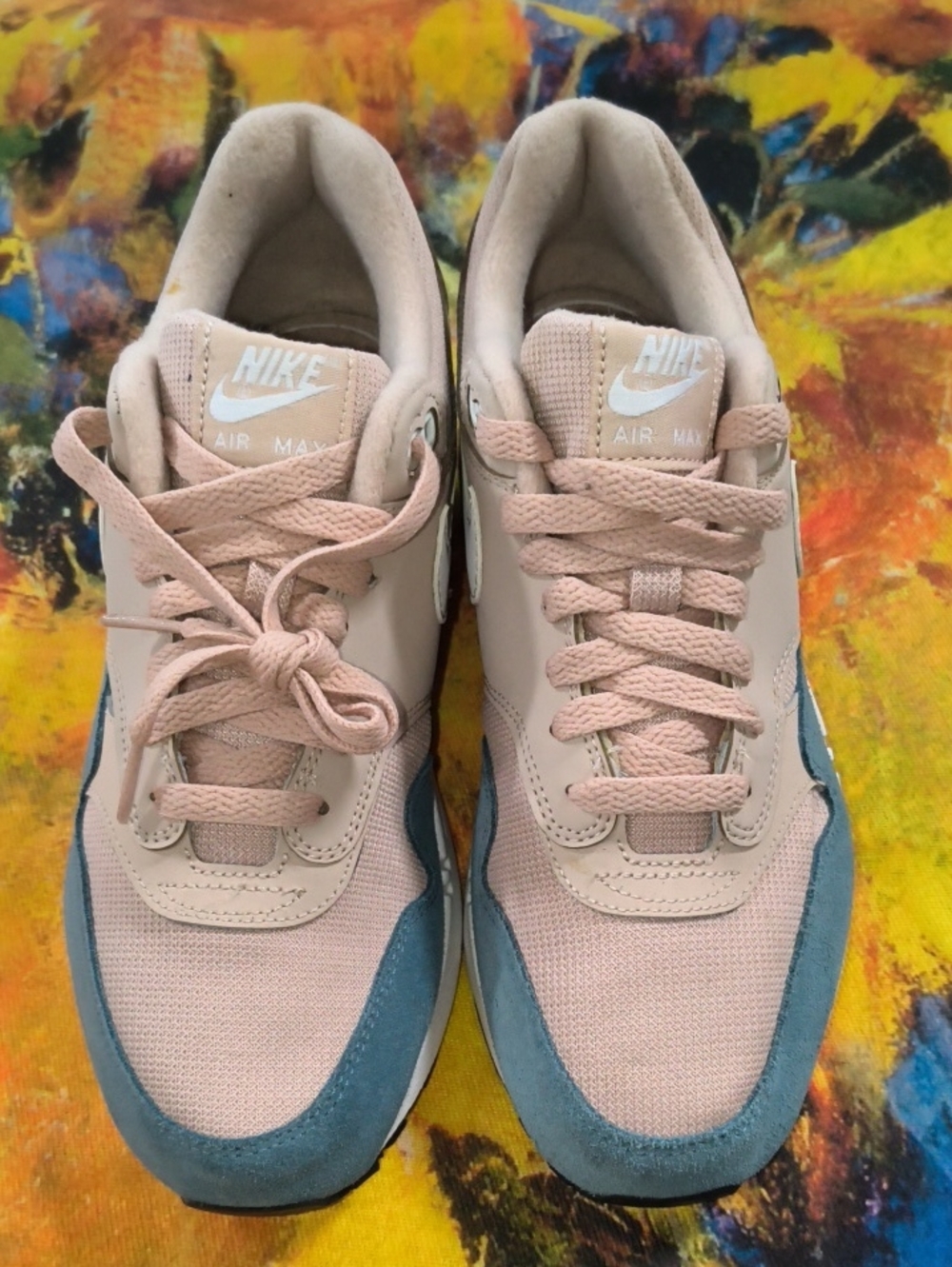 DS Nike Air Max 1  Celestial Teal 319986 405 Women's Sneaker US 8.5 UK 6